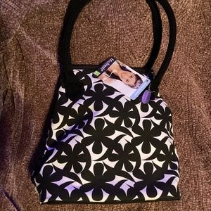 Fit & Fresh Lunch Bag Black & White NWT